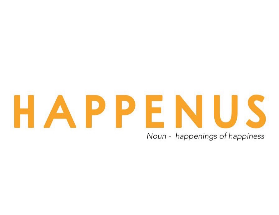 Text graphic for 'Happenus' Text graphic for 'Happenus'
