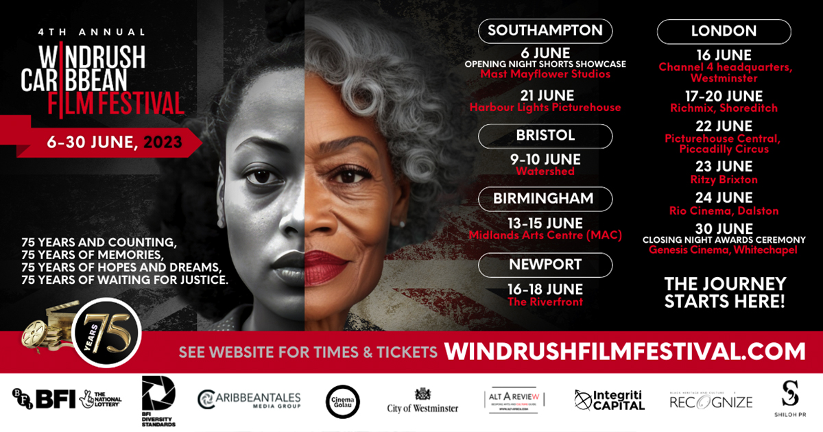 Windrush film festival 2023 poster