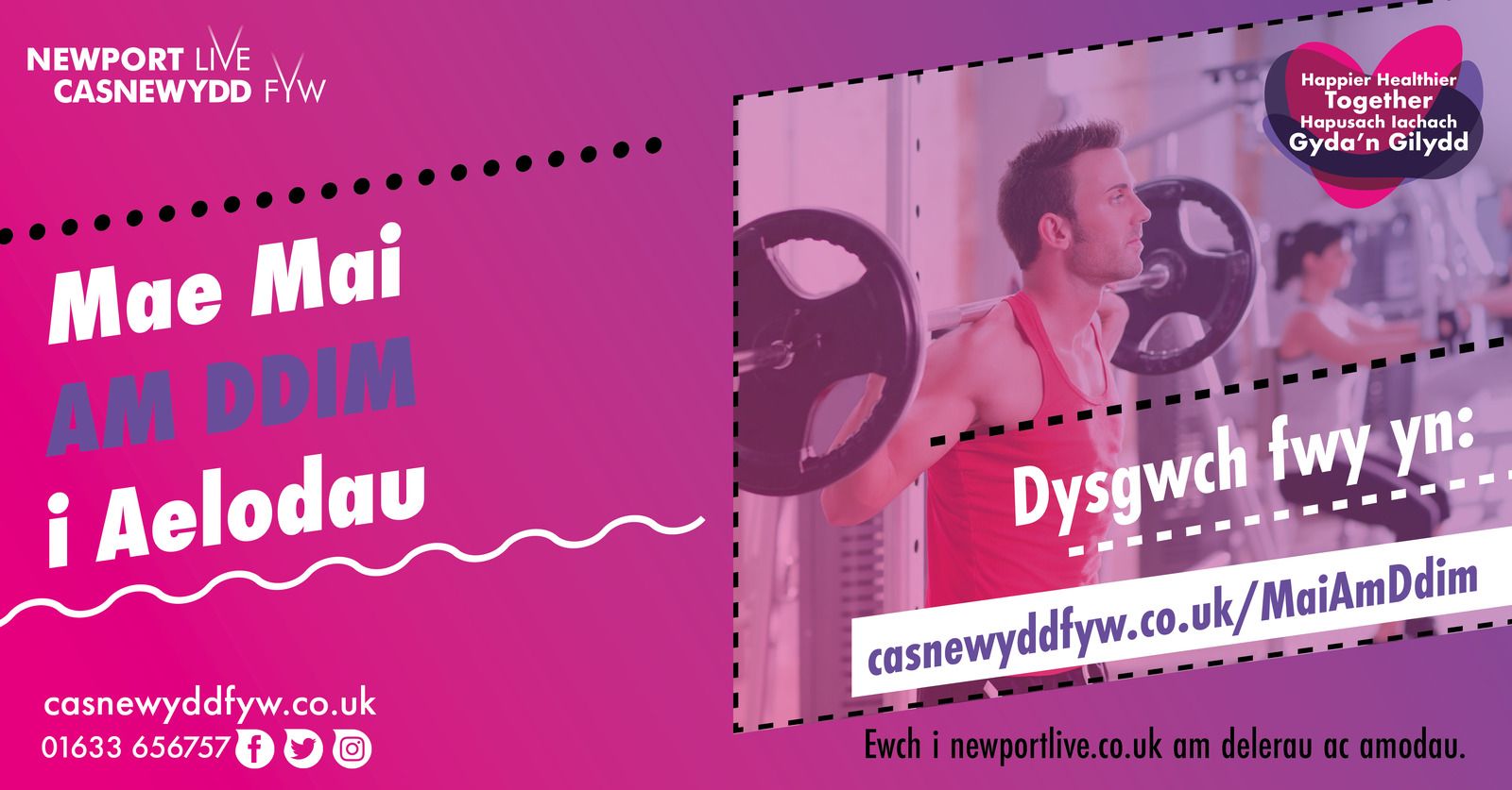 MIS Mai AM DDIM i Aelodau!
