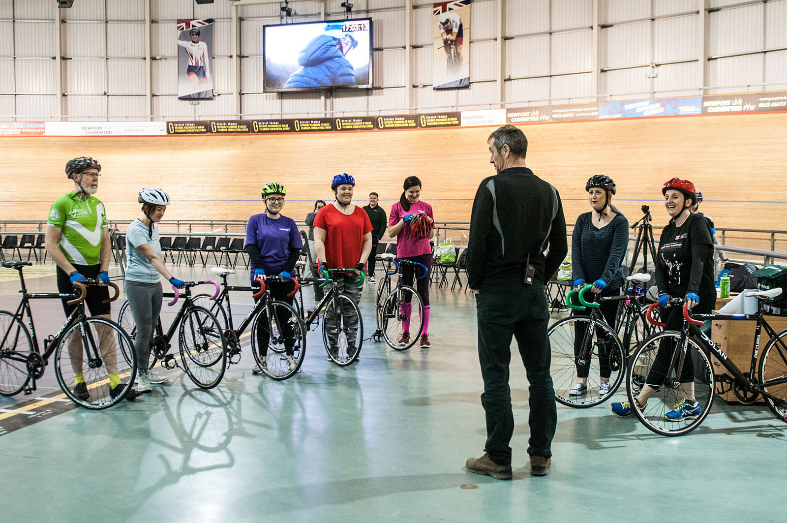 Track Cycling Sessions get on track and get accredited with Newport Live