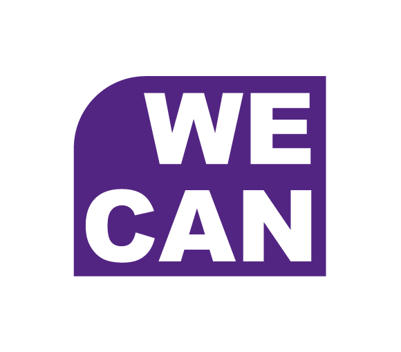 WE CAN icon purple logo