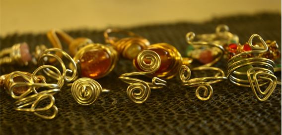 Close up of wire and bead jewellry.JPG