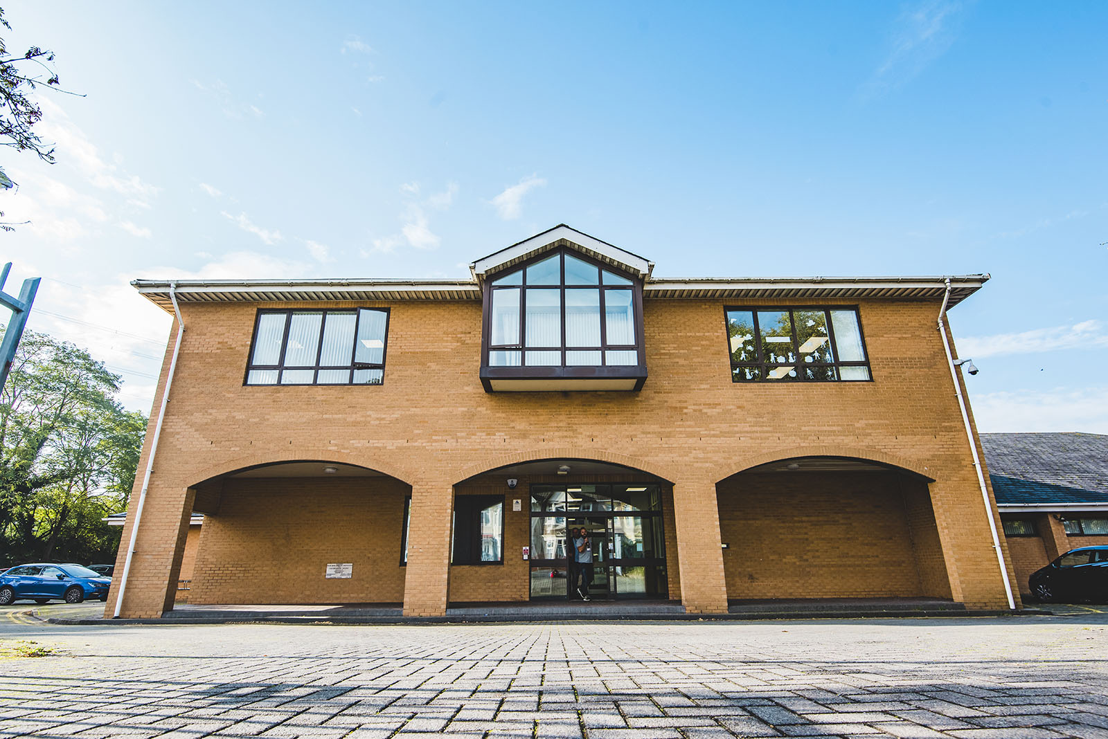 outside building of the connect centre venue