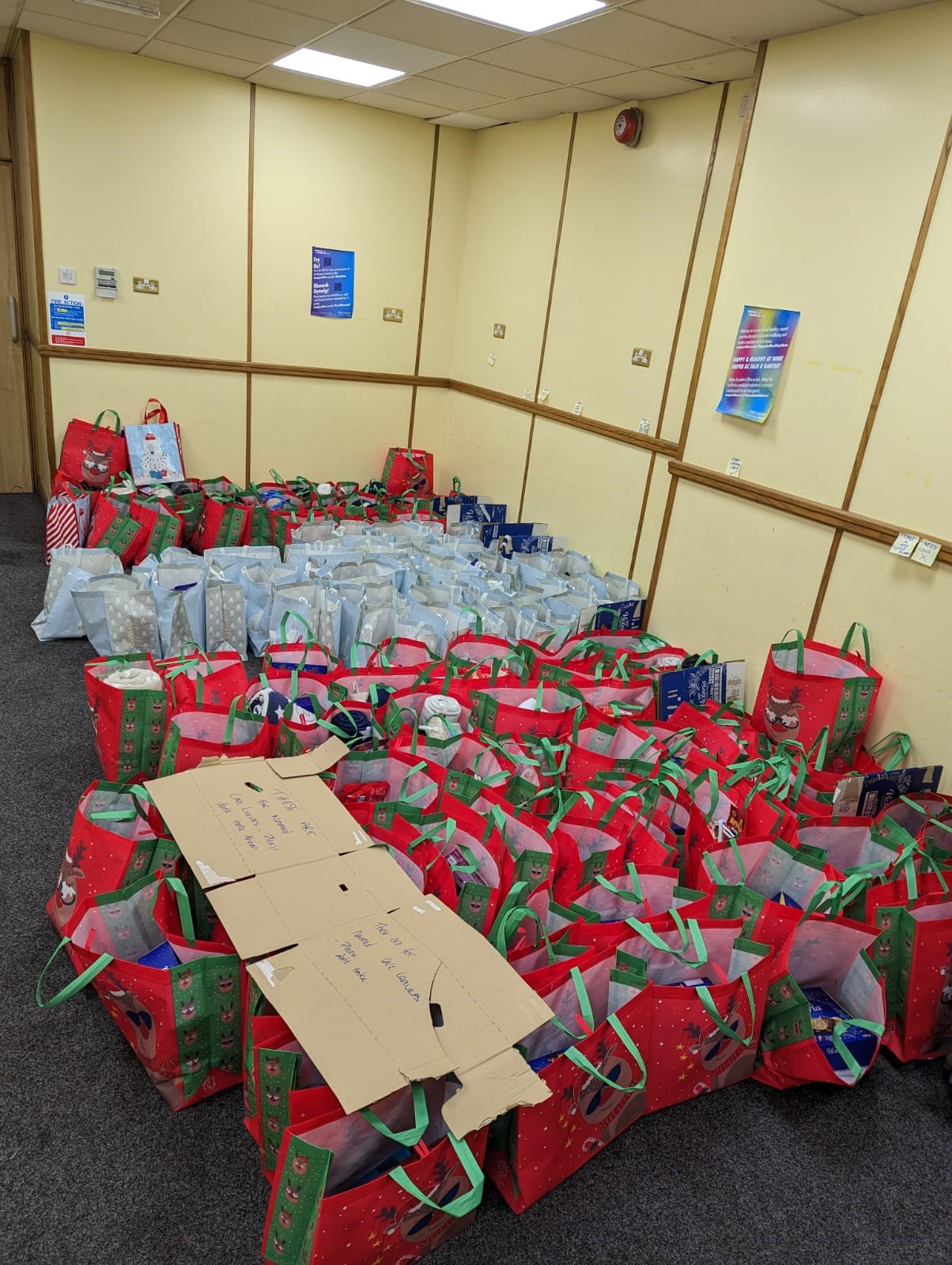 Christmas Cwtch Appeal Wrapped gifts for Christmas Cwtch Appeal