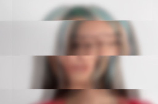 Pixelated head shot Pixelated head shot