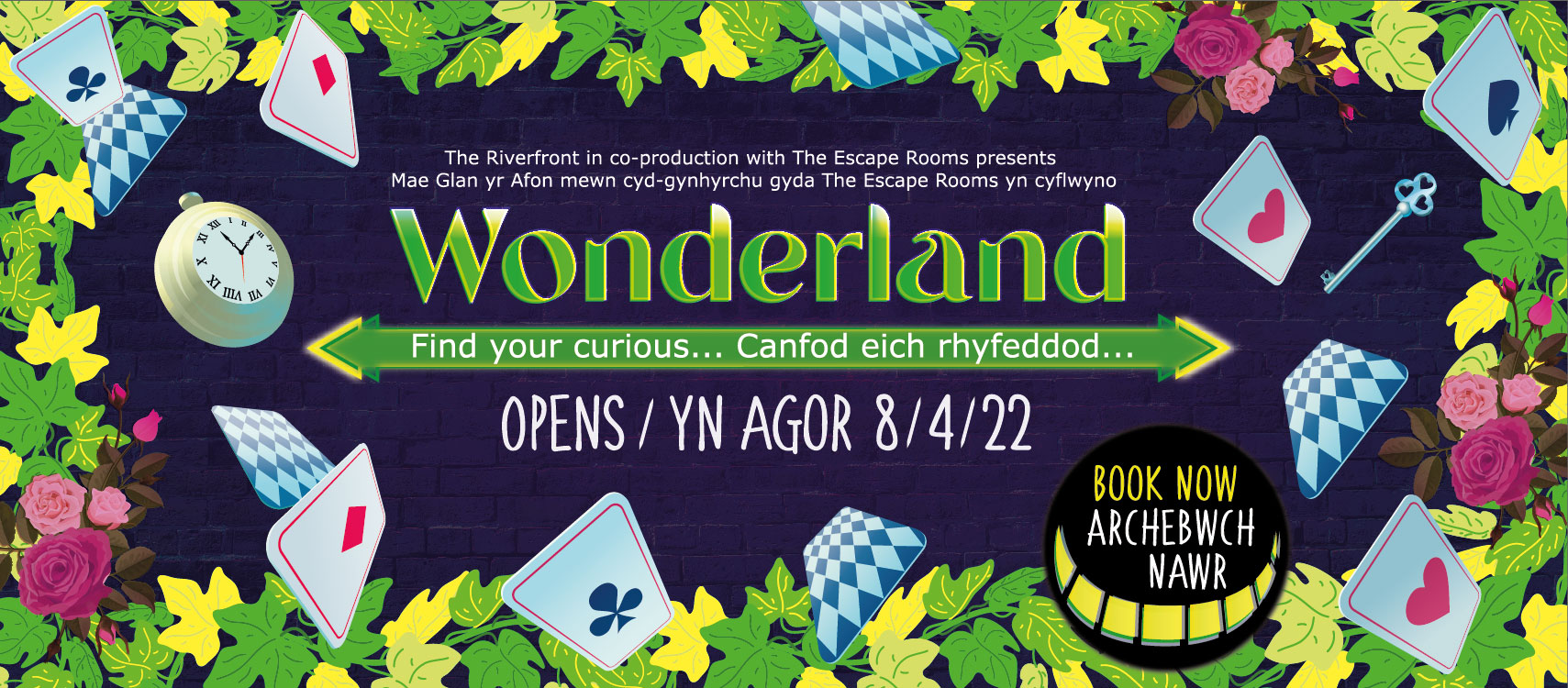 Wonderland graphic header